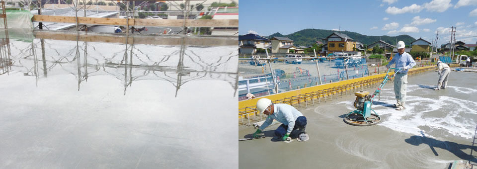 太平洋マテリアル 急激な水分の逸散抑制