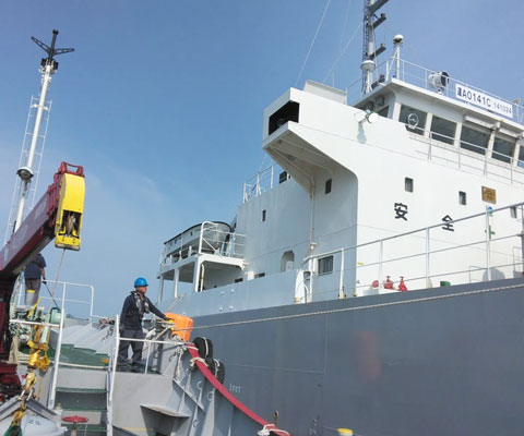 太平洋マテリアル セメント輸送船