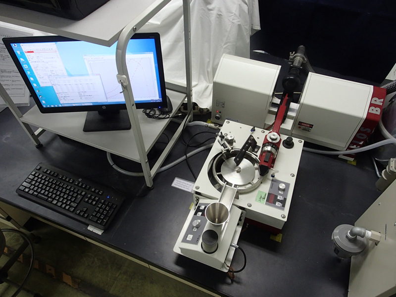 太平洋マテリアル 粒度分布測定装置